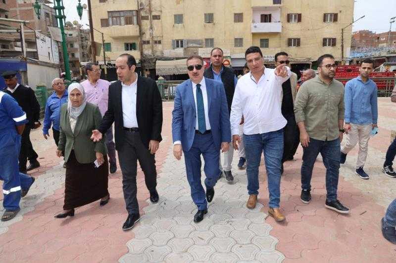 محافظ المنوفية يتفقد السوق الحضاري الجديد بحي غرب