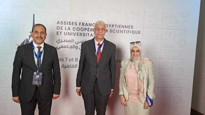 رئيس جامعة المنوفية يشهد افتتاح فعاليات ملتقى الجامعات المصرية الفرنسية