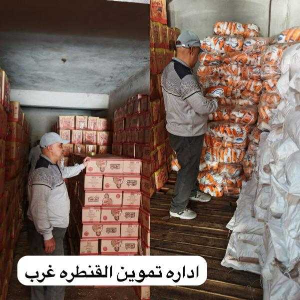 تموين الإسماعيلية تكثف الحملات التموينية على محال البدالين