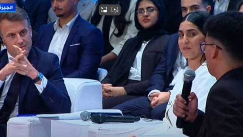 ماكرون: شراكتنا الاستراتيجية مع مصر في مجال التعليم قديمة وممتدة