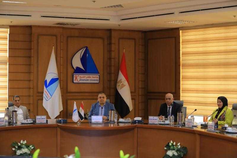 أبرز موضوعات مجلس عمداء جامعة كفر الشيخ خلال شهر ابريل 2025