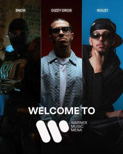 Warner Music MENA تحتضن ثلاثي الراب المغربي: ديزي دروس، سنور، وكوز وان في رحلة نحو العالمية