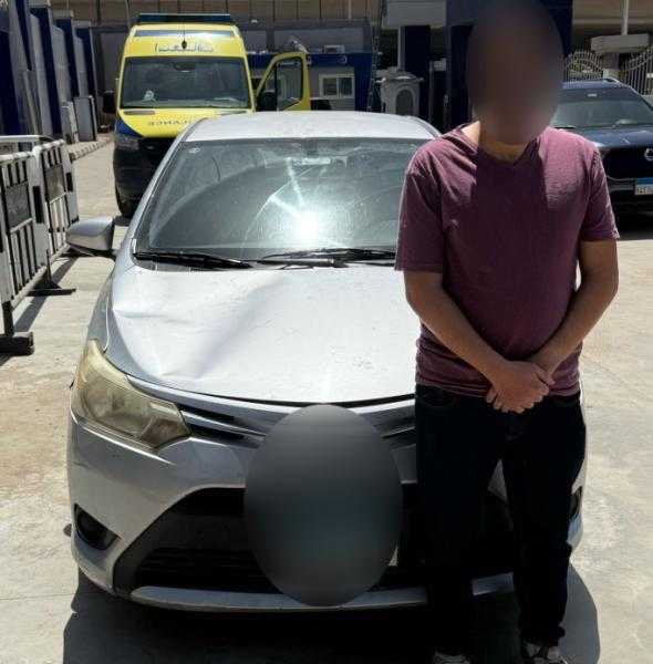 مصرع شاب صدمته سيارة ملاكى بالساتين أثناء عبور الطريق