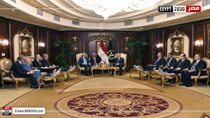 وزير الداخلية يستقبل نظيره الإيطالي