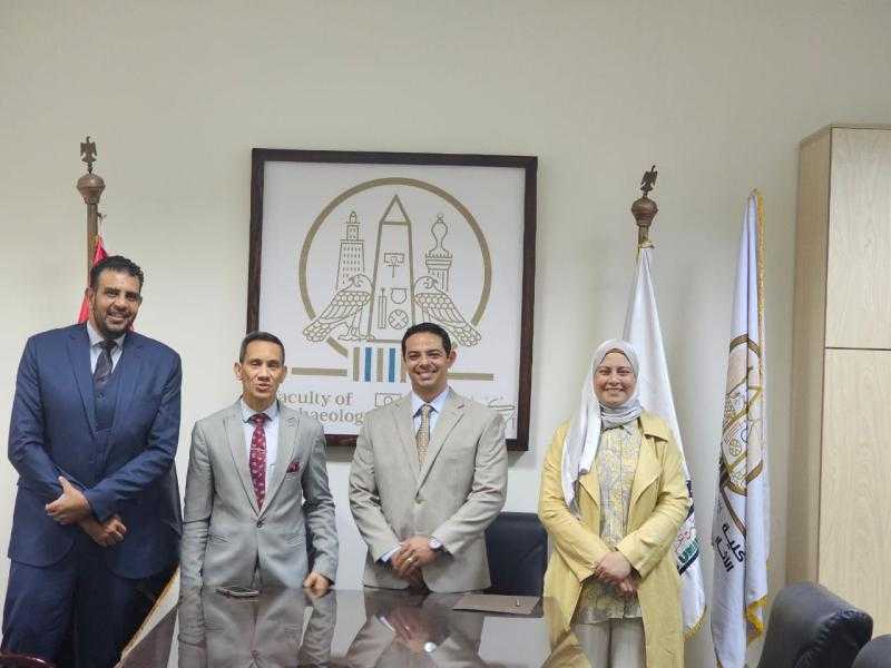 بروتوكول تعاون بين مركز الدراسات البردية والنقوش بكلية الآثار بجامعة عين شمس وشركة منتور جروب للاستشارات
