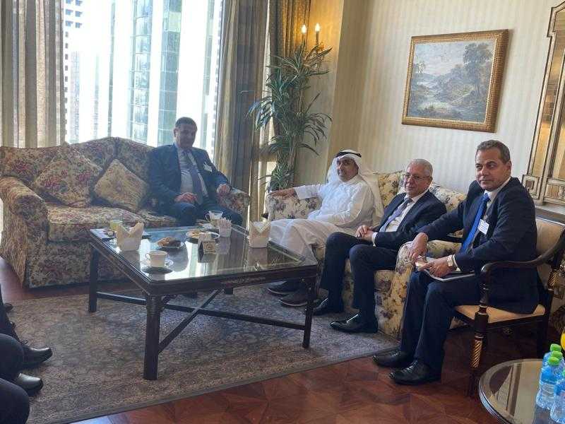 وزير الزراعة بحث تعزيز الاستثمارات الزراعية مع الامين العام لمجلس الأعمال الكويتي المصري