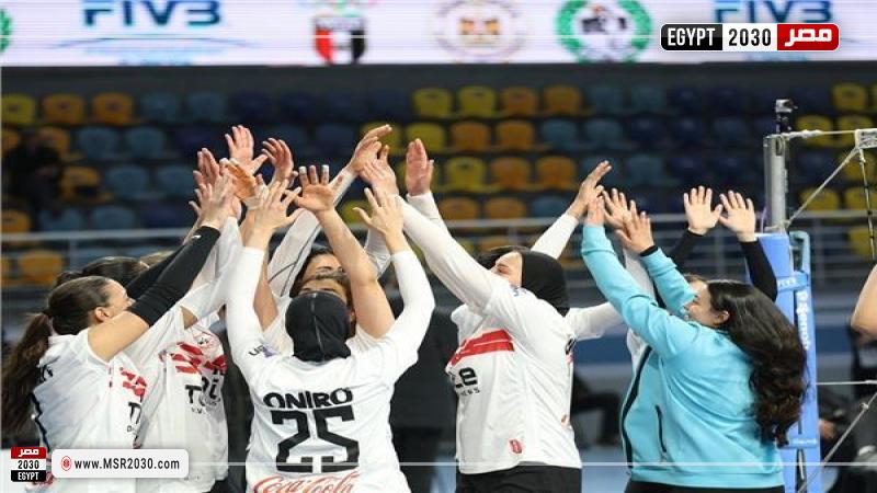 سيدات طائرة الزمالك