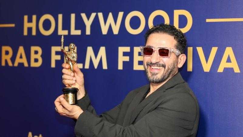 تكريم أحمد حلمي في حفل افتتاح مهرجان هوليوود للفيلم العربي