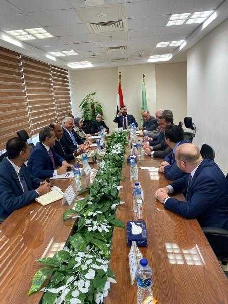 نائب وزير الزراعة يبحث سبل التعاون المشترك في مجال الصادرات الزراعية والثروة الحيوانية والخدمات البيطرية مع البرازيل