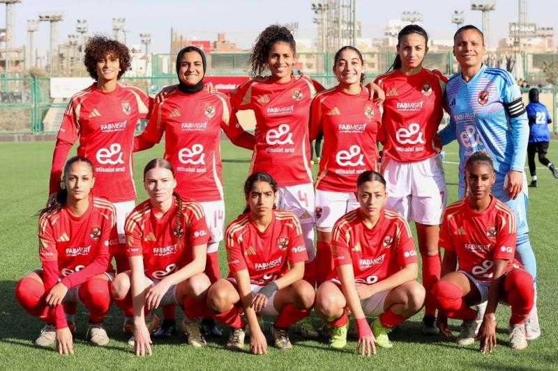 «كرة الأهلي النسائية» يواجه البنك في بطولة الدوري