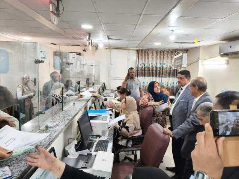 السكرتير العام والمساعد لمحافظة أسيوط يتفقدان مركزي منفلوط وأسيوط