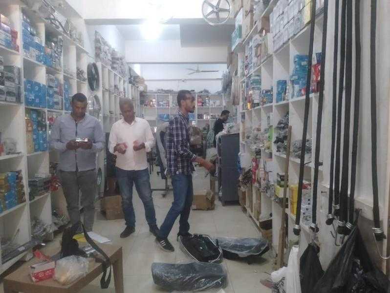 تموين الأقصر يضبط مطعما يعمل بدون ترخيص