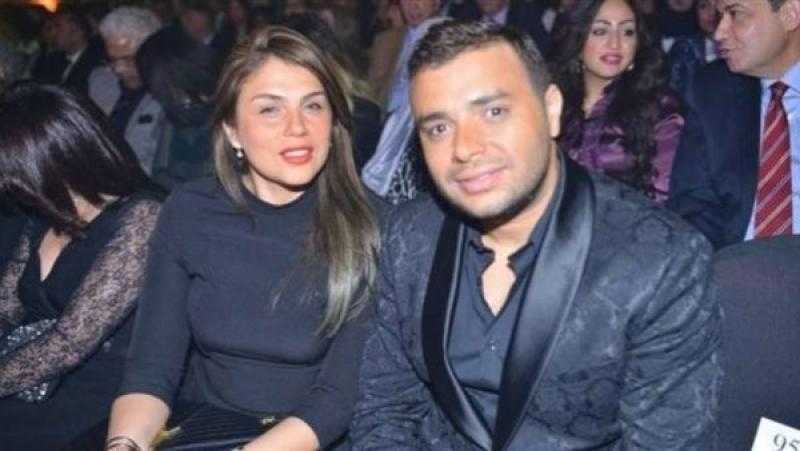 الفنانون يتوافدون على عزاء حماة رامي صبري في الشيخ زايد