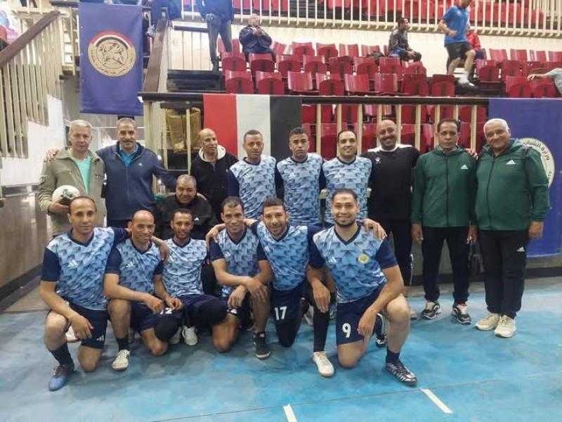فريق اللجنة الرياضية بجامعة الوادي الجديد يتالق فى  التصفيات النهائية للجان الرياضية للعاملين بالمصالح الحكومية بمدينة راس البر