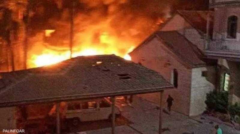 الجيش الإسرائيلي يقصف قسم العمليات الجراحية بمستشفى المعمداني في غزة