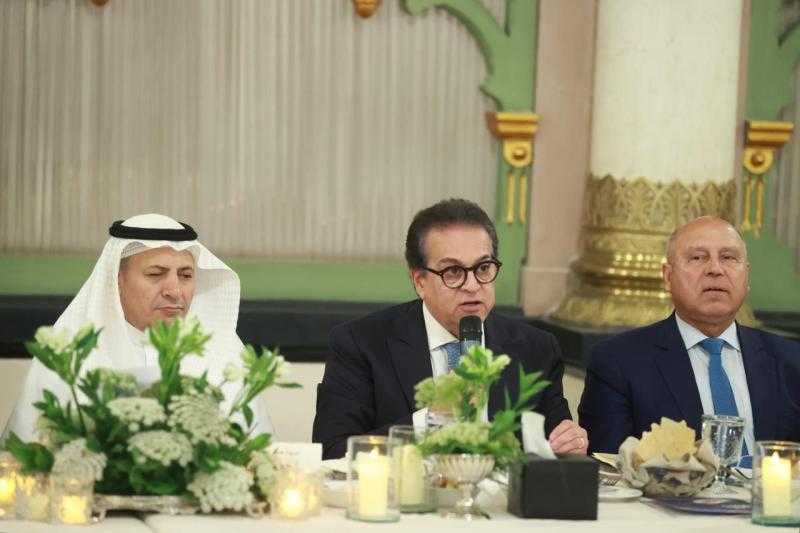 وزير الصحة يشارك في جلسة حوارية مع مجلس الأعمال المصري السعودي لدعم الاستثمار