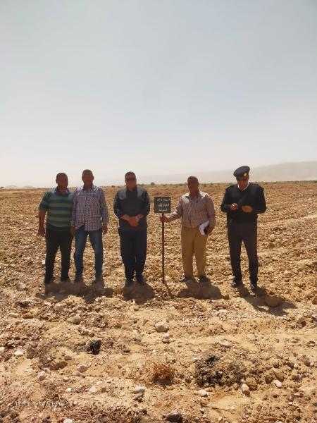 استرداد 155 ألف و 309 متر مربع أراضي زراعية بمركز أرمنت بالأقصر