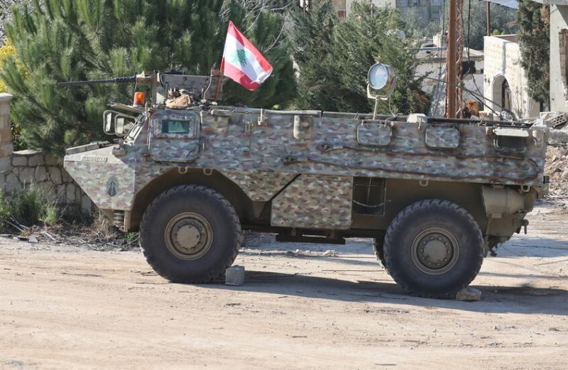 آلية الجيش اللبناني