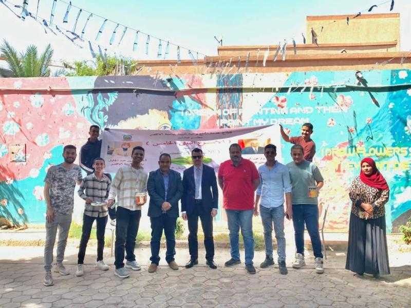 انطلاق فعاليات الأسبوع البيئي الخامس بكلية الفنون الجميلة بجامعة الأقصر تحت شعار الأسبوع الأخضر