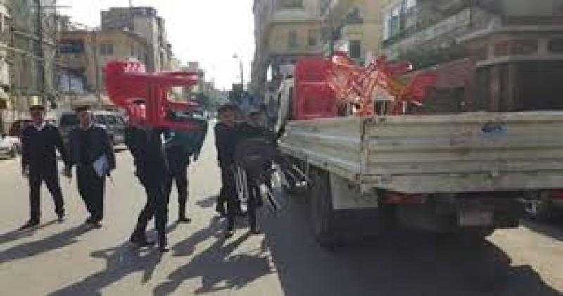 شرطة المرافق بالجيزة تشن حملة موسعة وتضبط 471 مخالفة وتزيل إشغالات وتعديات