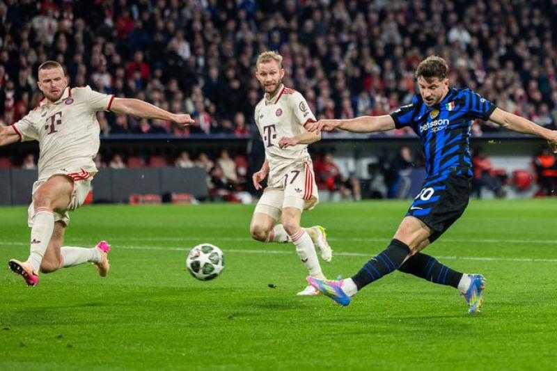 تشكيل إنتر ميلان المتوقع ضد بايرن ميونخ في دوري أبطال أوروبا
