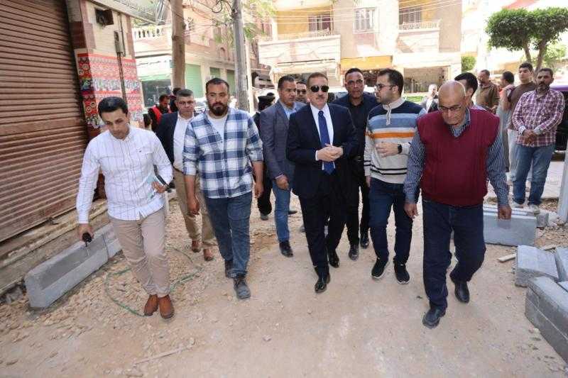 محافظ المنوفية يتفقد إنشاءات مبني مستشفي الرمد الجديد بشبين الكوم