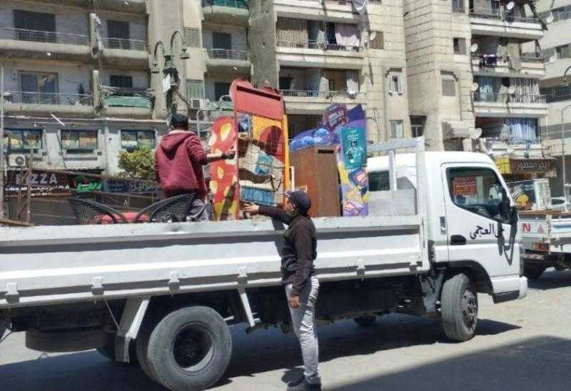 محافظ الإسكندرية يشدد علي تكثيف حملات إزالة الإشغالات والتعديات بأحياء الثغر
