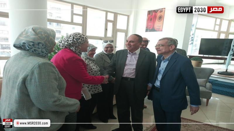 لقاء الكاتب الصحفي عبد المحسن سلامة مع الزملاء الصحفيين بمحافظة الدقهلية