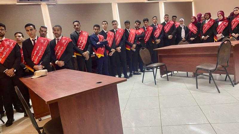 طلاب جامعة حلوان في زيارة تثقيفية ميدانية للكُلية الفنية العسكرية لتعزيز الوعي الوطني