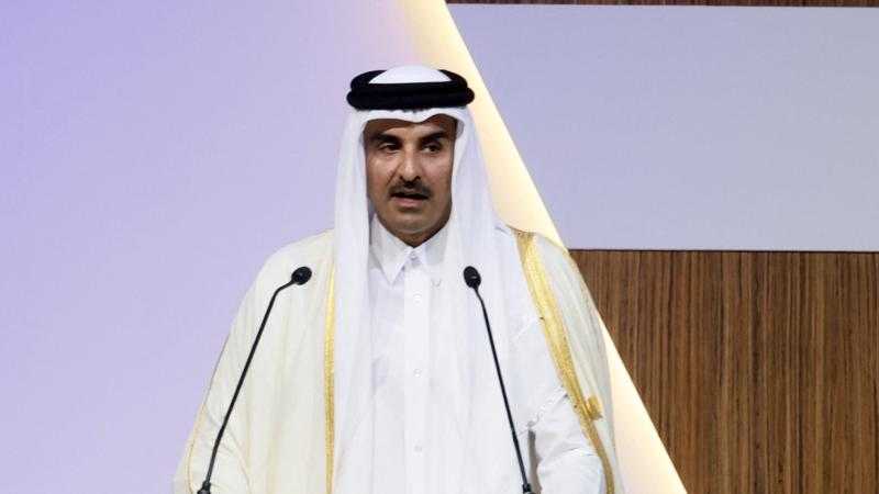 أمير قطر يصل العاصمة الروسية موسكو فى زيارة رسمية