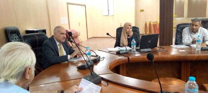جامعة أسوان تناقش التبادل الطلابي والبرامج التعليمية الحديثة بالتعاون مع الجامعات العالمية