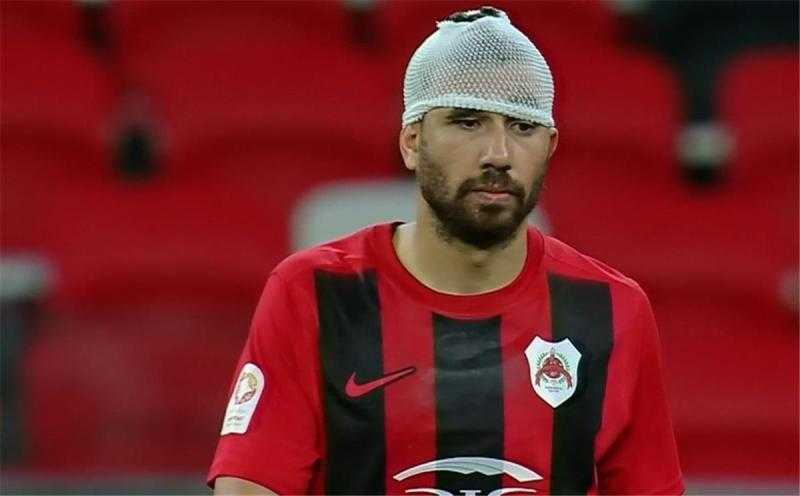 إصابة قوية لتريزيجيه في الرأس خلال مباراة الريان وقطر قبل عودته إلى الأهلي