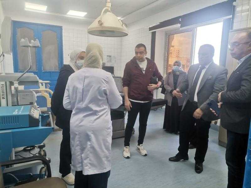 الصحة: فريق الحوكمة والمراجعة الداخلية يتفقد مستشفى الصدر والحميات ببورسعيد