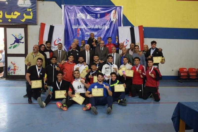 برعاية وزيري التعليم العالي والرياضة... إعلان نتائج بطولة المصارعة للجامعات والمعاهد العليا المصرية رقم (٥٢) الشهيد الرفاعي