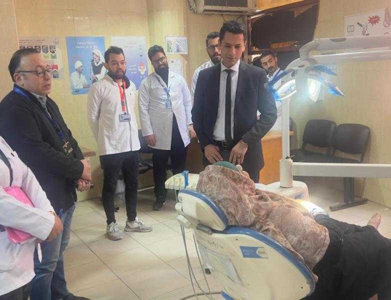 الصحة: فريق الحوكمة والمراجعة الداخلية يتفقد مركز الأسنان التخصصي ببورسعيد