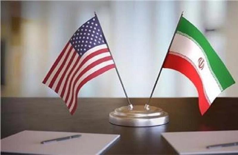 علم إيران و أمريكا