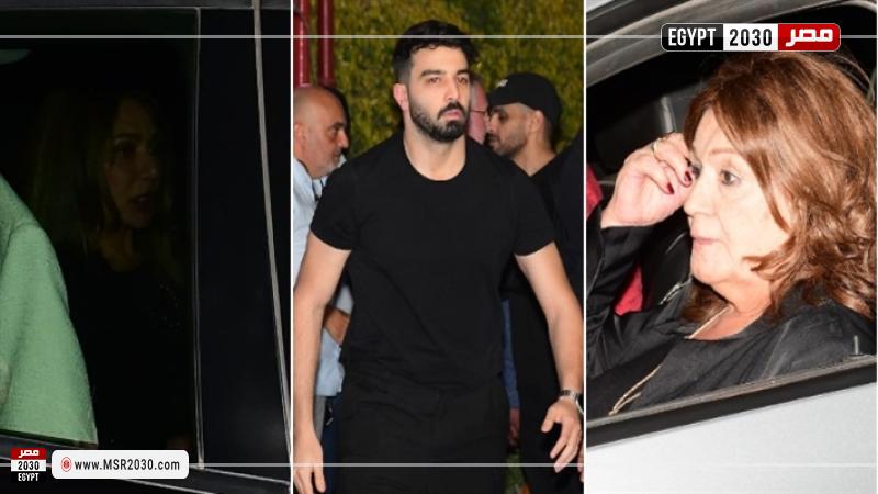 عزاء الفنان سليمان عيد