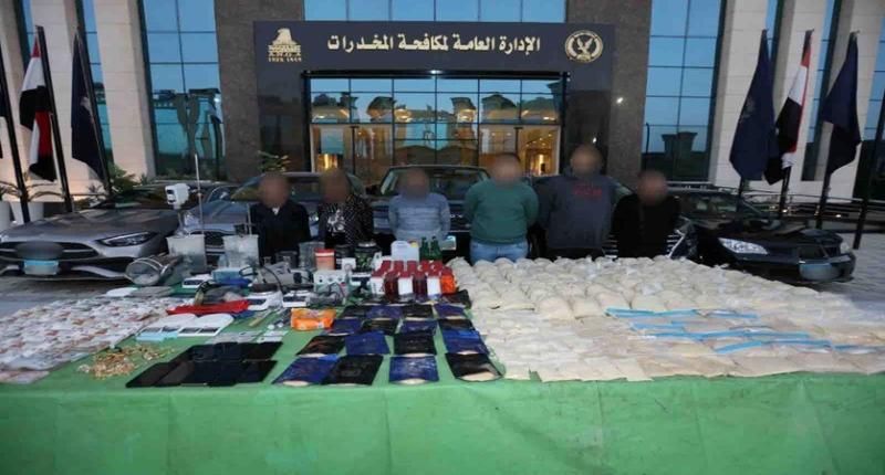 إحباط محاولة تشكيل عصابى جلب كمية كبيرة من مخدر الحشيش الإصطناعى بـ 420 مليون جنيه