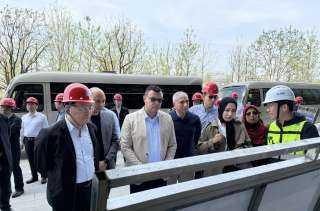 وزير الإسكان يتفقد أعمال إنشاء وتشغيل مركز أبحاث شركة عالمية بمدينة شنغهاي الصينية  للاستفادة من التجارب فى إدارة مشروعاتنا