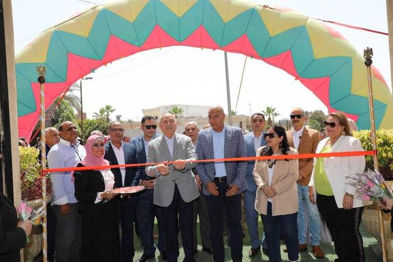 محافظ القاهرة يفتتح أعمال التطوير بحديقة الست خضرة بحلوان