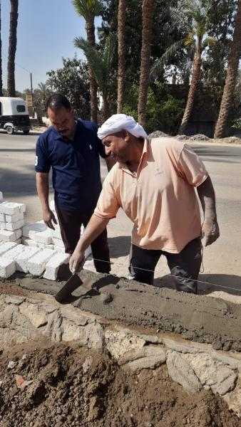 رئيس مركز البداري بأسيوط يتابع أعمال التطوير بقرية النواميس