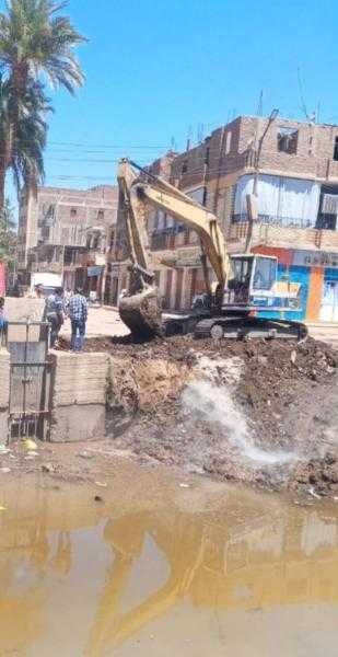 بدء أعمال إنشاء كوبرى السلام بقرية المريس بمدينة الطود بالأقصر