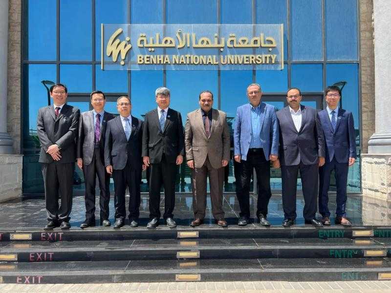 بروتوكول تعاون بين جامعة بنها الأهلية وجامعة بكين التكنولوجية الصينية