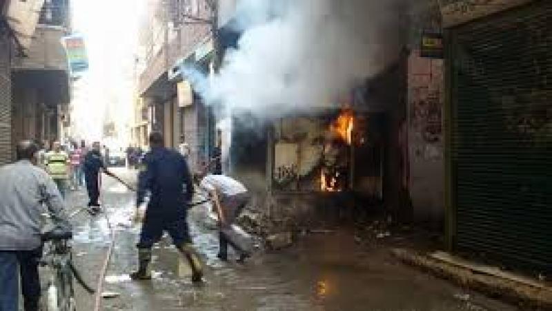 حريق كشك