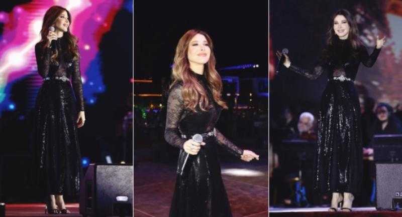 نانسي عجرم تشعل الأجواء بحفل إربيل
