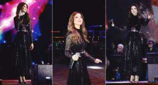 نانسي عجرم تشعل الأجواء بحفل إربيل