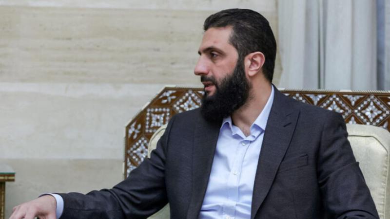 الرئيس السوري أحمد الشرع