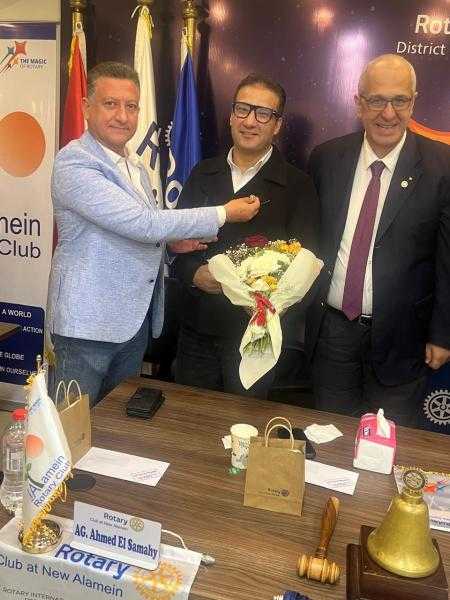 محمد عبد الغفار كستيرو نجم يتلألأ بشارة الروتاري