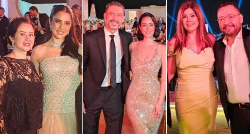 درة ونجوم الفن..حفل زفاف ليلى أحمد زاهر وهشام جمال