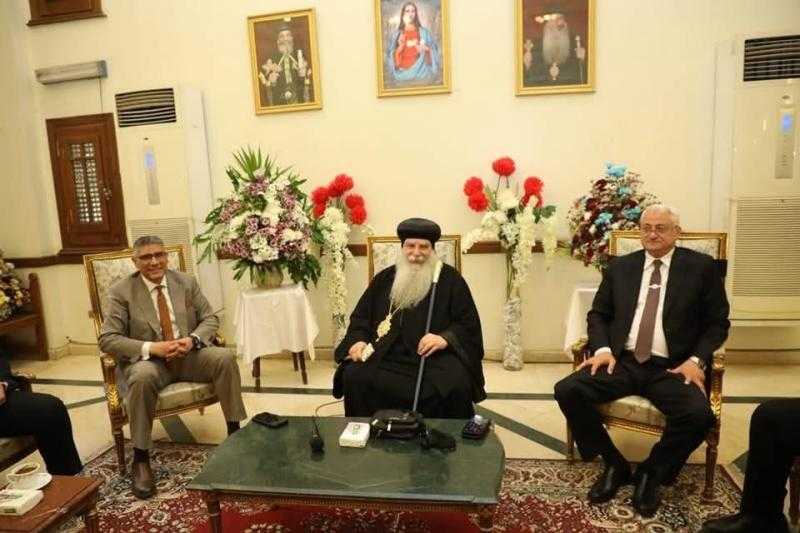 احتفالات القيامة بإيبارشية شمال الجيزة بحضور المحافظ